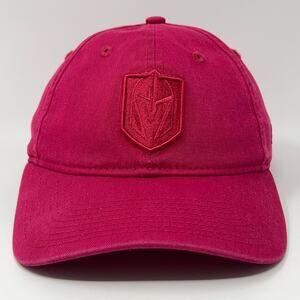 Las Vegas Golden Knights Womens Hat Baseball Cap NHL New Era Strapback Pink